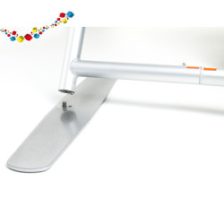 Fond de stand droit en tissu  Fabric-Wall 250