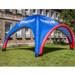 Tente publicitaire gonflable personnalisable
