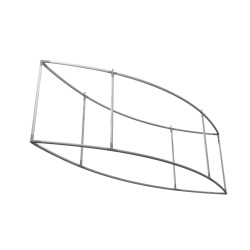 Structure de l'enseigne suspendue ellipse