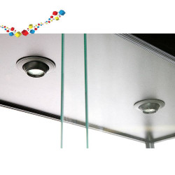 Vitrine haute 90 cm noire