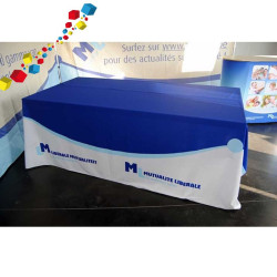 Nappe publicitaire personnalisée