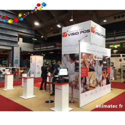 Impression de stand Isoframe Mark Bric